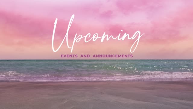 Mother's Day Sunset Upcoming