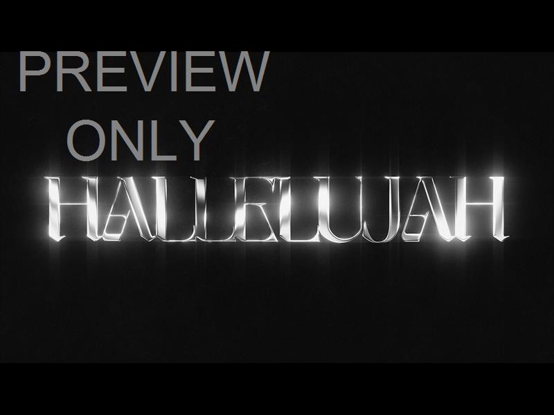 Lttrs Hallelujah Bw Still