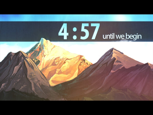 Mountain Range Countdown