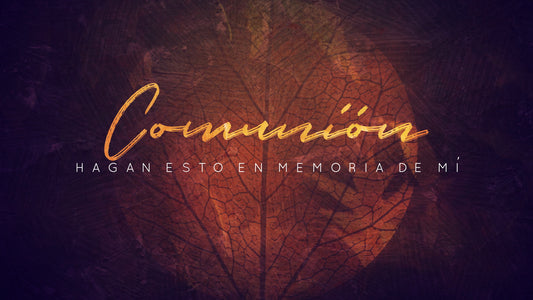 Fall Into Grace Communion Still - Spanish