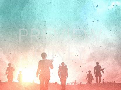 Veterans Day Blank Title Still