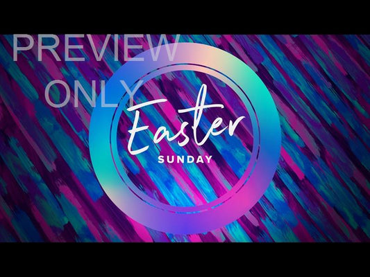 Color Brush Easter Sunday Still