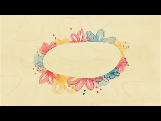 Floral Oval Bright