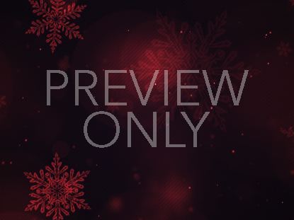 Christmas Glow Snowflakes Red Slow