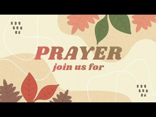 Fall Leaves Prayer