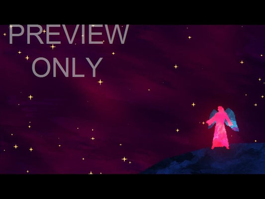 Paint Canvas Angel Still