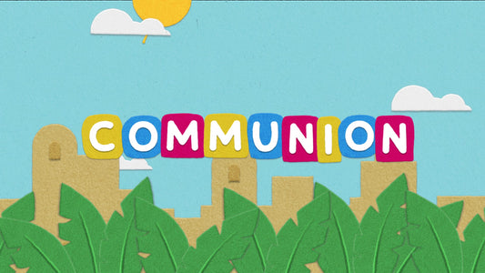 Palm Sunday Flannelgraph Communion