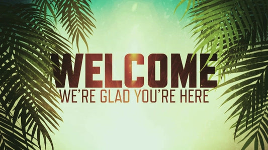 Palm Sunday Welcome Slide