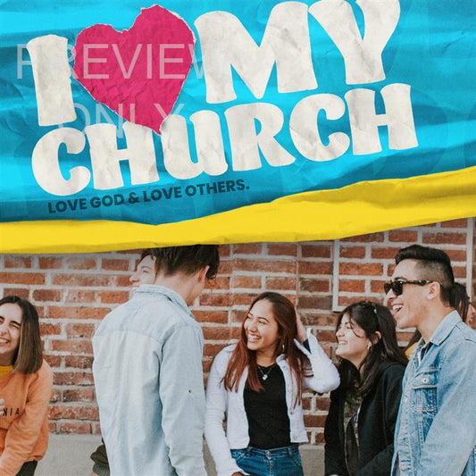 I Love My Church Social Graphic 1