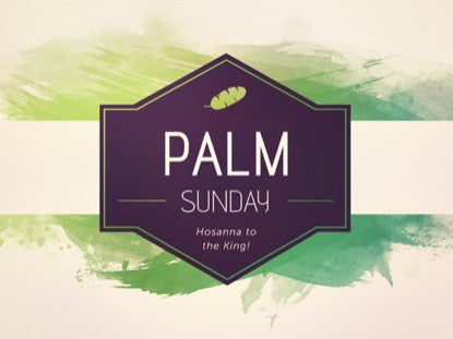 Easter Watercolor: Palm Sunday