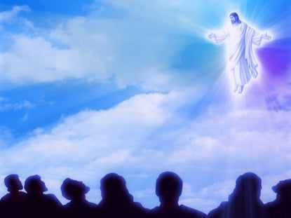 Jesus Ascends To Heaven