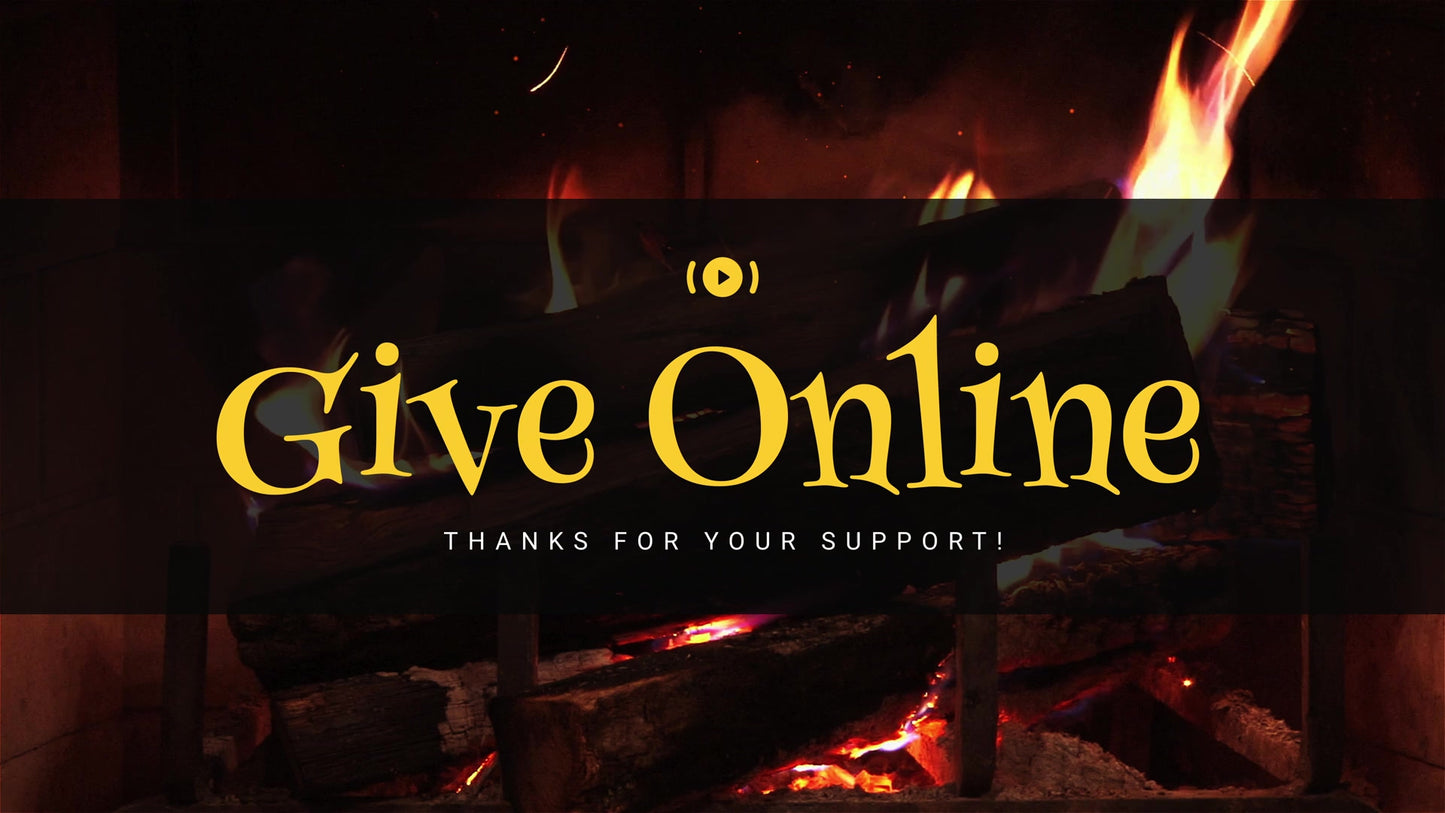 Nostalgic Fireplace Give Stream Still