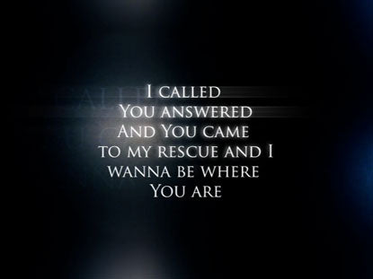 Came To My Rescue: Iworship Flexx