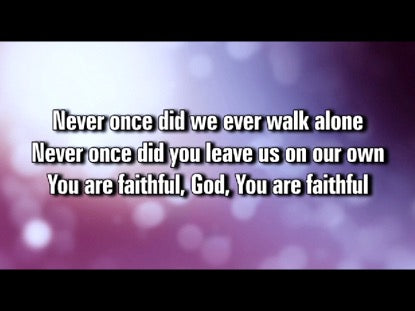 Never Once