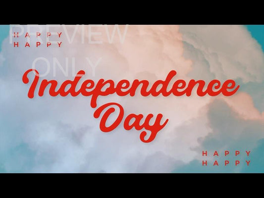 Blue Skies Independence Day Still