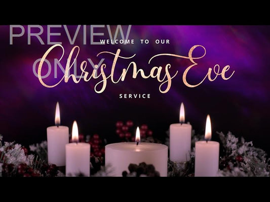 Advent Wreath Christmas Eve Still