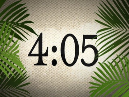 Palm Sunday Countdown