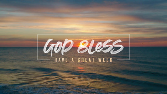 Sunrise Ocean God Bless