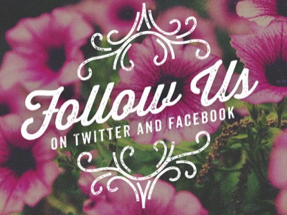 Spring Swirls Follow Us