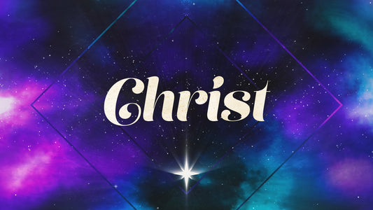 Christmas Galaxy Christ Still