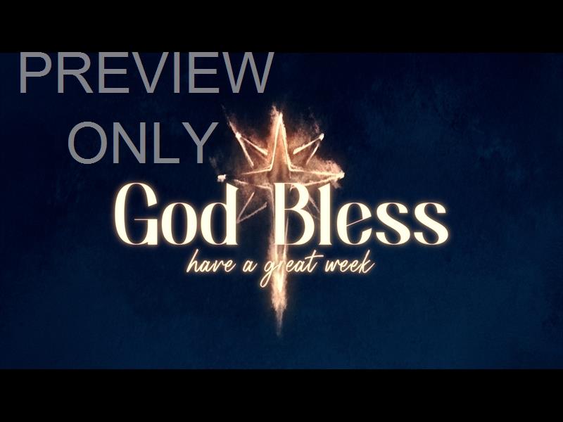 Light Of Christmas God Bless Still