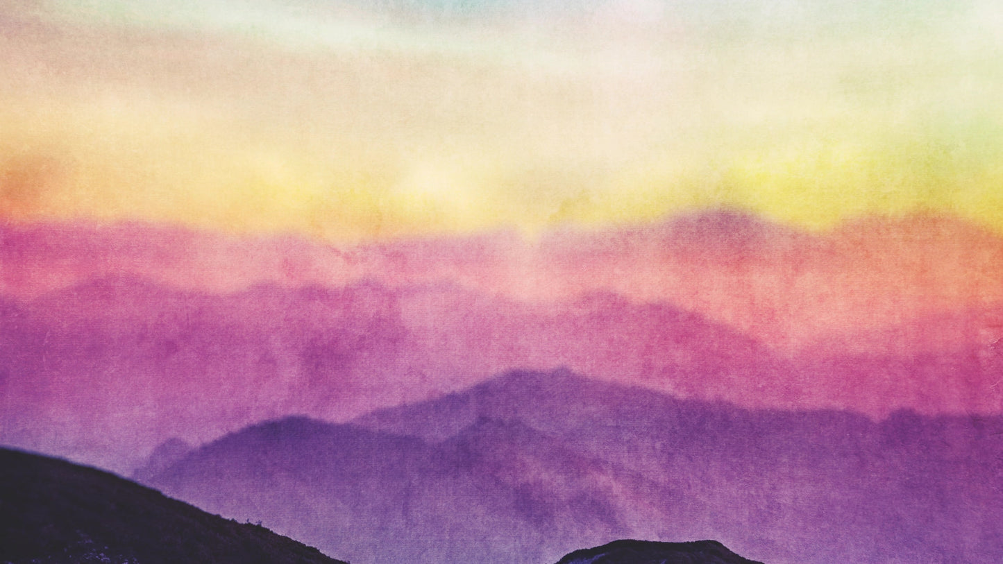 Watercolor Cross Mountains Alt Still