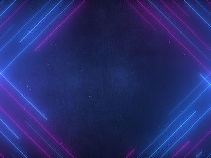 Neon Lines Angled Blue Pink