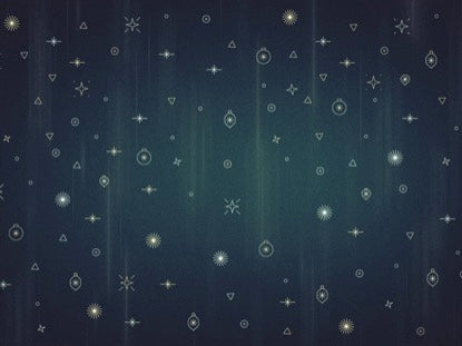 Twinkling Christmas Blue