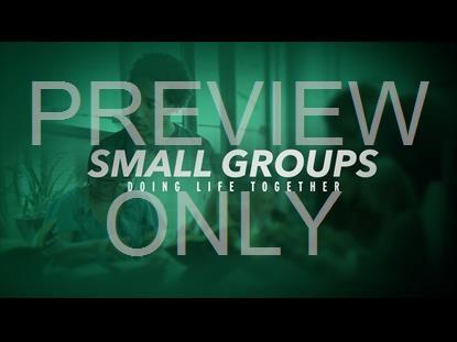Small Groups Volume One Service Pack Doing Life Together Title Still