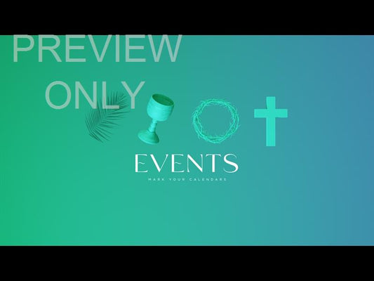 Holy Week Ink Events Title Still