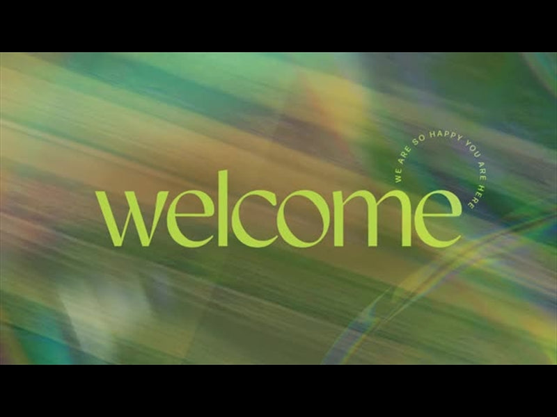 Easter Arches Palm Sunday Welcome Loop
