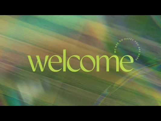 Easter Arches Palm Sunday Welcome Loop