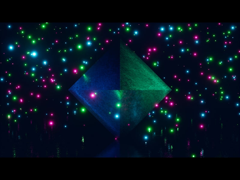 Fluorescent Diamond Colorful
