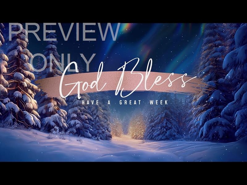 Christmas Snow Close Still