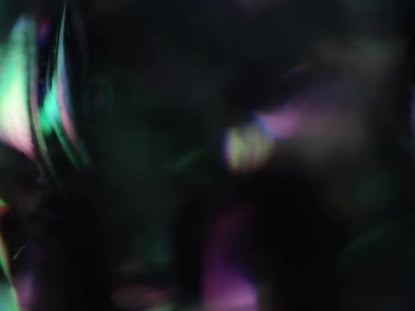 Sculpted Glass Iridescent