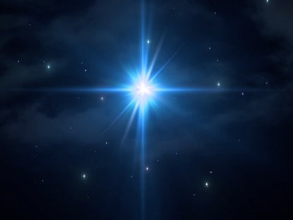 Christmas Savior Large Star Sky