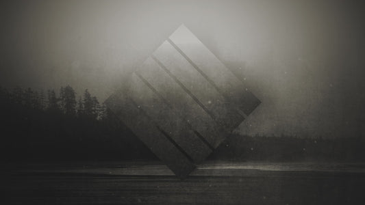 Misty Water Shore Blank Still