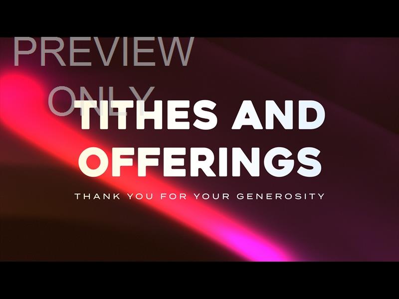 Vortex Tithes And Offerings Still