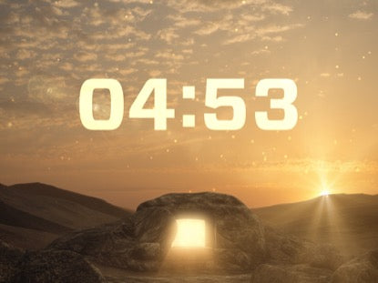 Easter Sunrise Countdown