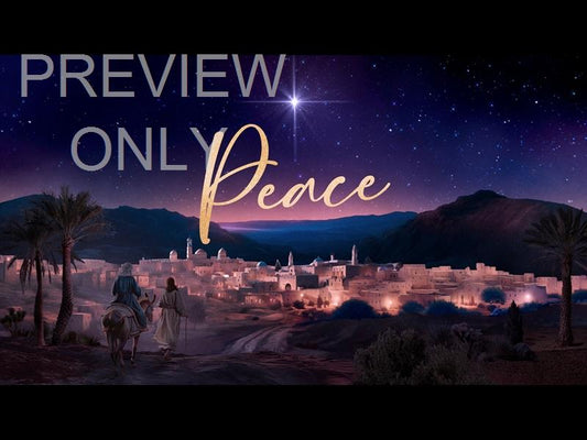 Christmas Journey Peace Still