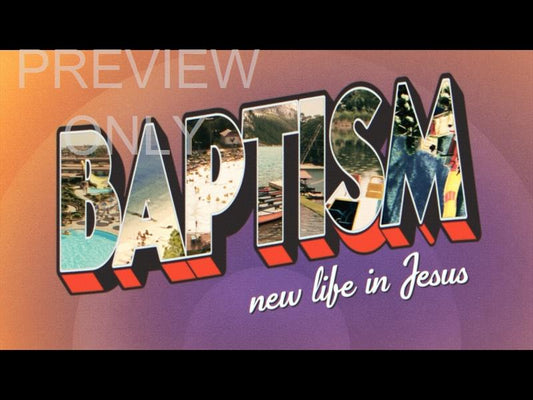 Greetings From Summer Baptism Still