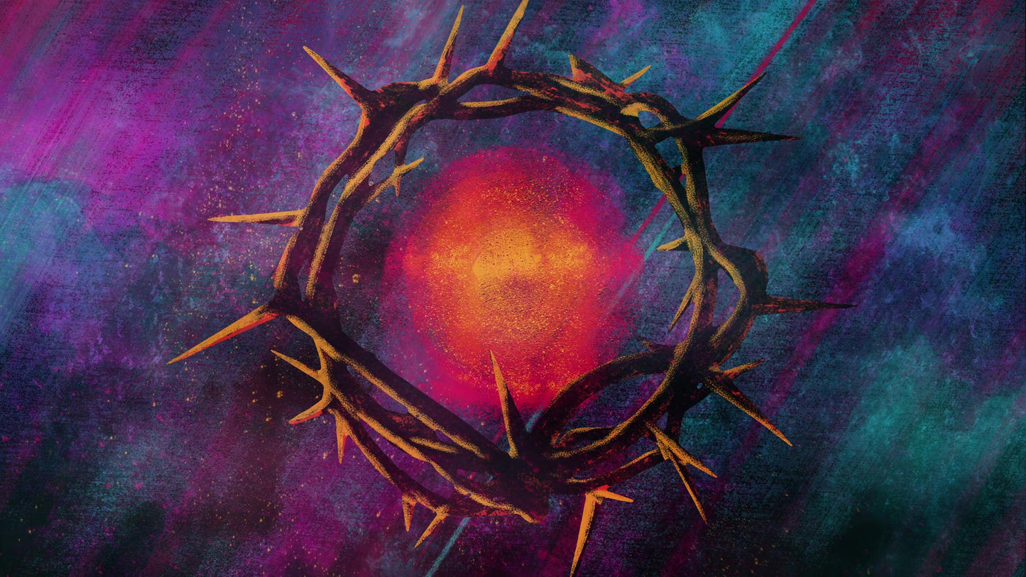 Radiant Paint Crown Of Thorns
