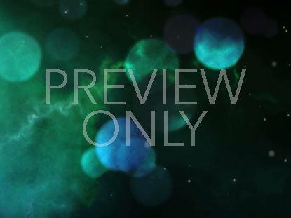 Particle Orb Blue Still