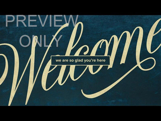 Velvet Flourish Welcome Still