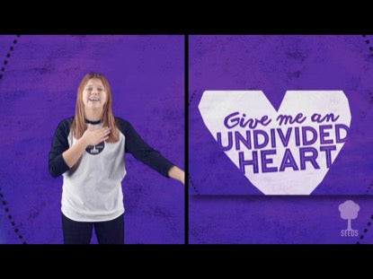 Undivided Heart Hand Motions  (Psalm 136)