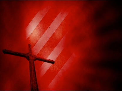 Easter Cross Red