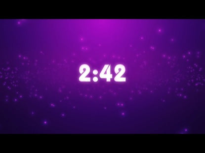 Purple Particles Countdown