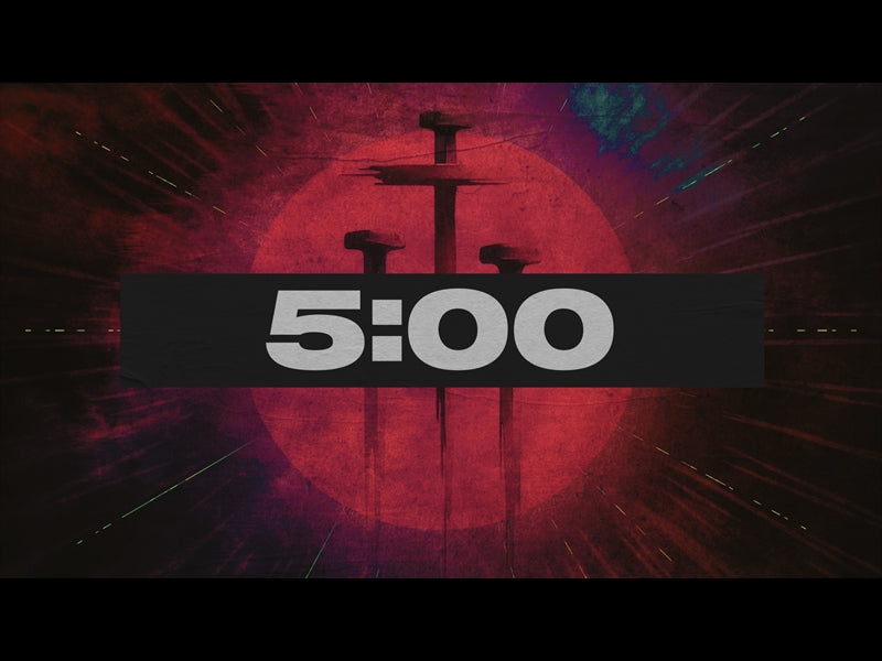 Vibrant Holy Week Good Friday Countdown