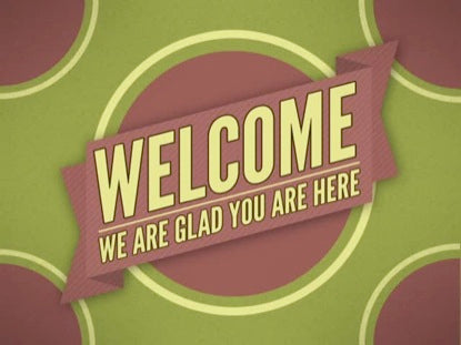 Classic Ribbon Welcome