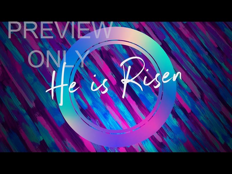 Color Brush He Is Risen Still